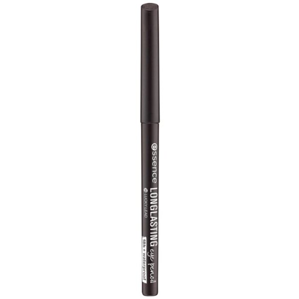 essence Long-Lasting Eye Pencil, Kajal, 18 Hour Hold, Waterproof, No. 20 Lucky Lead, Grey, Defining, Long-Lasting, Vegan, Waterproof, Microplastic Particles Free (0.28 g)