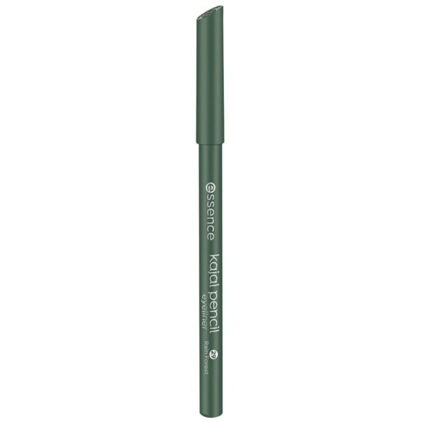 essence cosmetics Kajal Pencil, No. 29 Rain Forest, Green, Defining, Long-Lasting, Colour-Intensive, Matte, Vegan, Microplastic Particles Free, Nanoparticles Free (1 g)