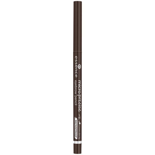 essence cosmetics micro precise eyebrow pencil waterproof makeup (03 dark brown)