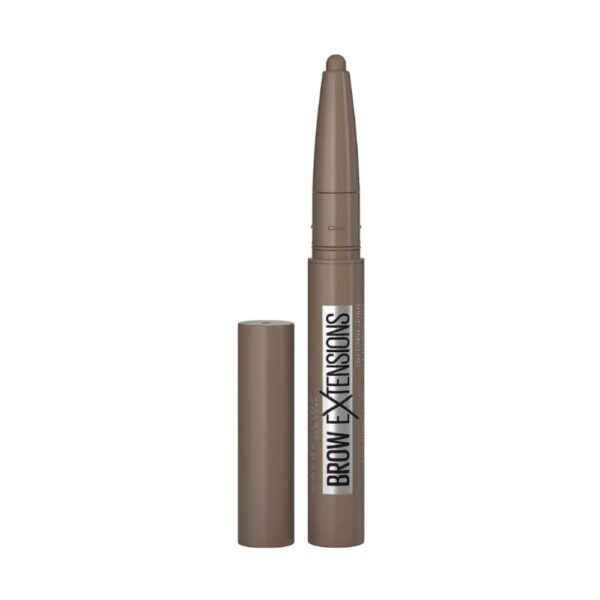 Maybelline New York Brow Extensions Eyebrow Pomade Crayon Defining Eyebrow, 06 Deep Brown