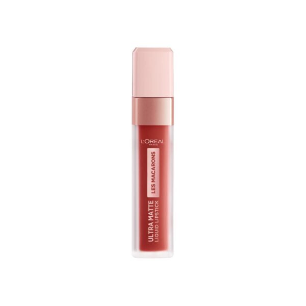 L'Oreal Paris Les Macarons Matte Liquid Lipstick 834 Infinite Spice, 7.5ml