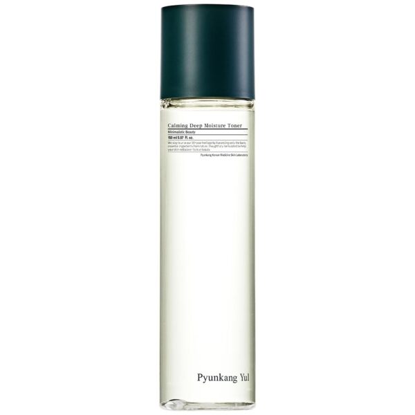 [PKY] Pyunkang YUL Calming Deep Moisture Toner Instantly Soothes Sensitive Skin, Pore and Sebum Care with AHA, PHA, Non-comedogenic, Vegan, Korean Skincare (5.07 Fl. Oz, 150ml)