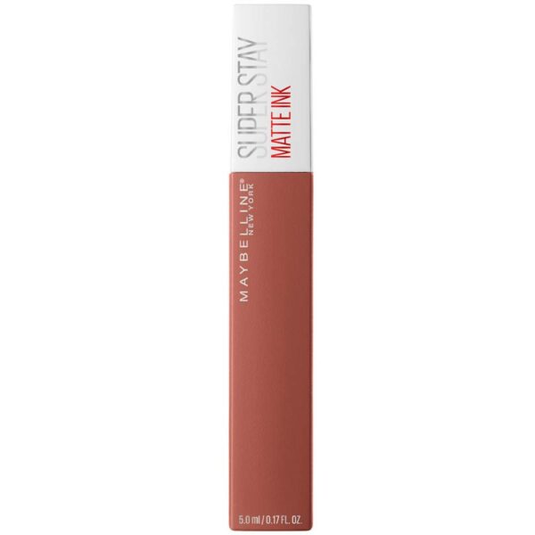 Maybelline Superstay Matte Ink Longlasting Liquid, Brown Nude Lipstick, Up to 12 Hour Wear, Non Drying, 70 Amazonian, 5 ml (Pack of 1)