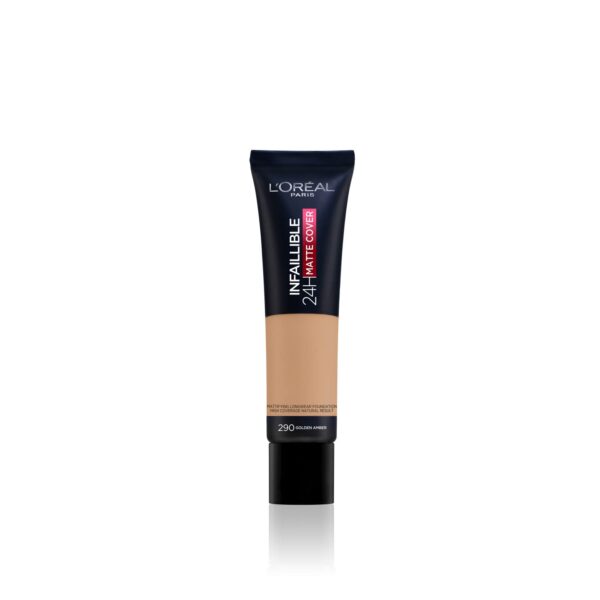 Infaillible 24H Matte Cover Foundation N. 290 Ambre Dor