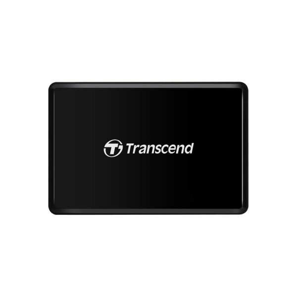 Transcend Multifunctional Card Reader in Black (with a SD, microSD and CompactFlash card slot) USB 3.1 Gen 1 TS-RDF8K2