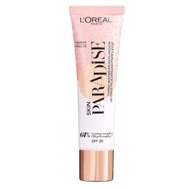 L'Oréal Paris Skin Paradise Tinted Moisturising Fluid Light 03, Pack of 1