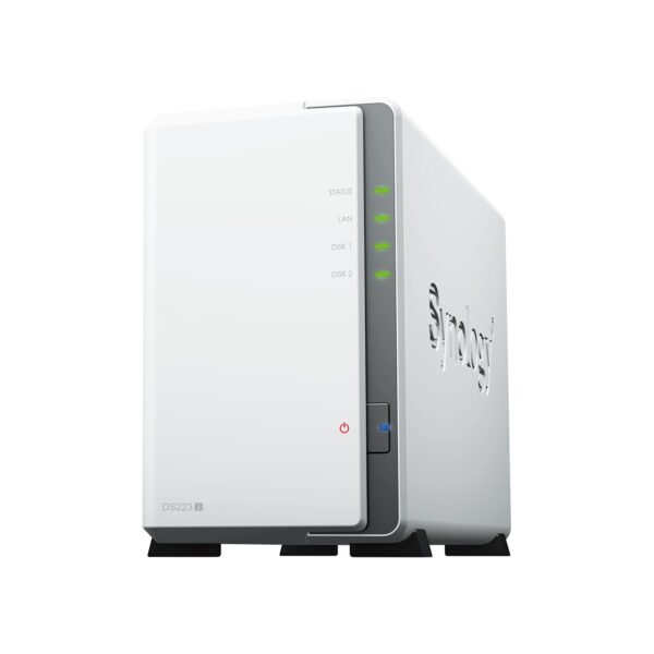 Synology DiskStation DS223J Network Storage Drive (White)