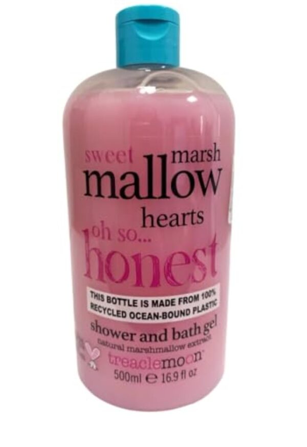 Treaclemoon Sweet Marsh Mallow Hearts Shower and Bath Gel 500ml