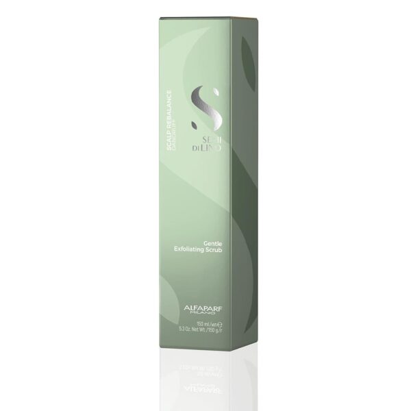 Alfaparf Milano Semi di Lino Scalp Rebalance Gentle Exfoliating Scrub, 150 ml,8022297095882