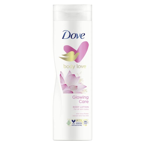 dove lotion 250ml glowing ritual