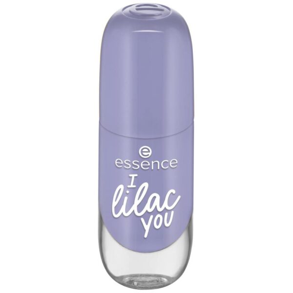 essence cosmetics Gel Nail Colour, Gel Polish, Nail Polish, No. 17 I Lilac YOU, Purple, Long-Lasting, Colour-Intensive, Gely, Shiny, Shimmering, Acetone, Vegan, Microplastic Particles Free (8 ml)