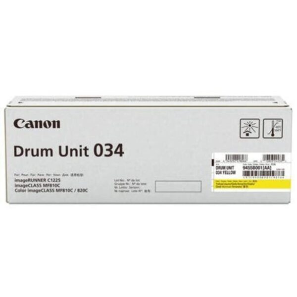 Canon 034 Drum Unit iR C1225IF Standard Kapazitã ¤ t 34,000 Pages A4 Cyan