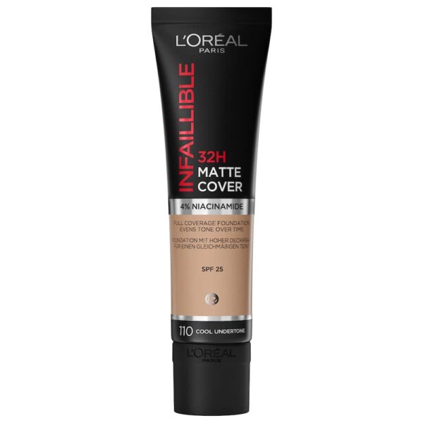 Infaillible 24H Matte Cover Foundation #110Rose Vanilla