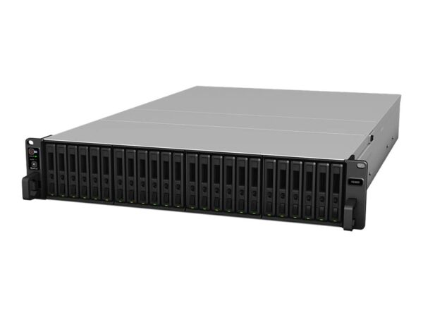 Synology FlashStation FS3600 - NAS server - 24 bays - rack-mountable - RAID 0, 1, 5, 6, 10, JBOD, RAID F1 - RAM 16 GB - Gigabit Ethernet / 10 Gigabit Ethernet - iSCSI - 2U