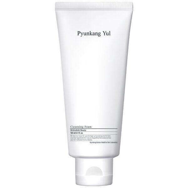 PYUNKANG YUL Cleansing Foam - Korean Facial Wash for All Skin Types - Zero-irritation Face Washer extracted from Coconut - Moisturized Skin & Creating Moisture Barrier after Cleansing - 150ml