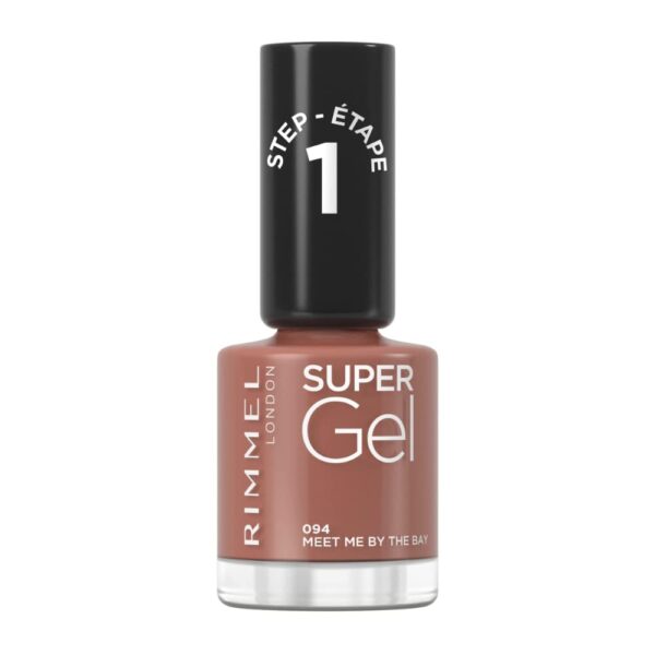 Rimmel London Super Gel Nail Polish, 94 Meet Me By The Bay, 12ml