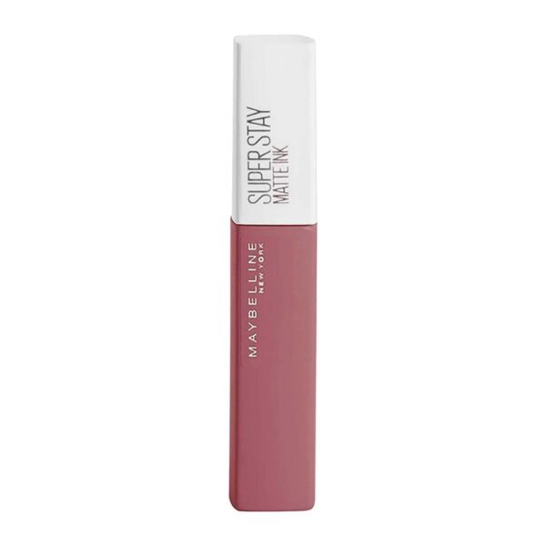 Maybelline New York Super Stay Matte Ink Pinks Lipstick, 140 Soloist, Taupe, 26G