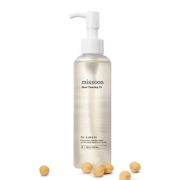 mixsoon | Bean Cleansing Oil | Cleanser for the skin leaving the skin fresh | Cruelty-free | 6.59 fl oz / 195ml