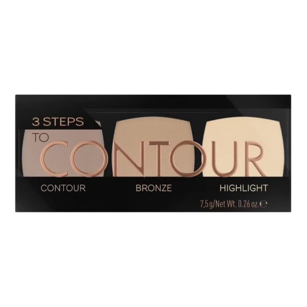 Catrice Cosmetics 3 STEPS TO CONTOUR Palette Contouring Powder Vegan Make Up