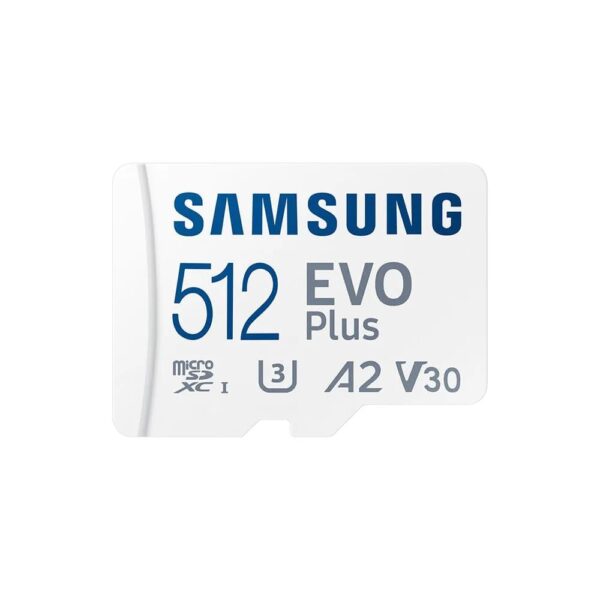 512GB Samsung EVO Plus UHS-1 (U3) microSD Card & Adaptor