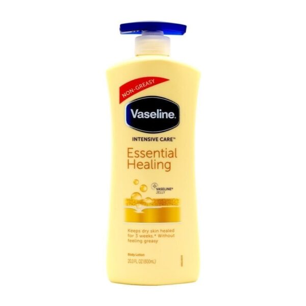 Vaseline Essential Healing Body Lotion 600ml Pump