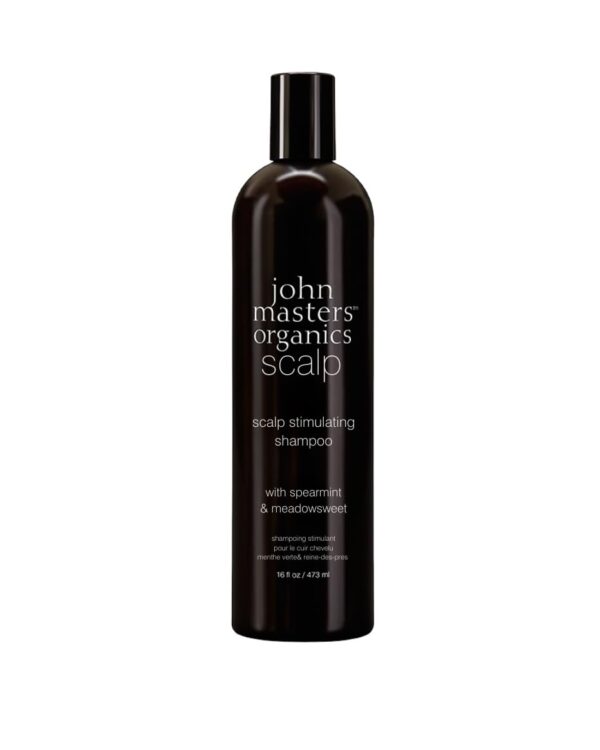 JMO Scalp Shampoo for Men & Women - With Organic Spearmint Leaf, Meadowsweet Extract & Eucalyptus Oil - For Healthy Scalp and Hair - 473 Milliliters