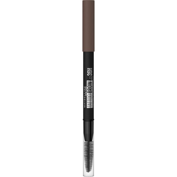 Maybelline New York Tattoo Brow Semi Permanent 36Hr Eyebrow Pencil Longlasting Thicker Fuller Eyebrows Deep Brown 07