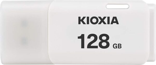 KIOXIA 128GB TransMemory U202 USB 2.0 Flash Drive, White