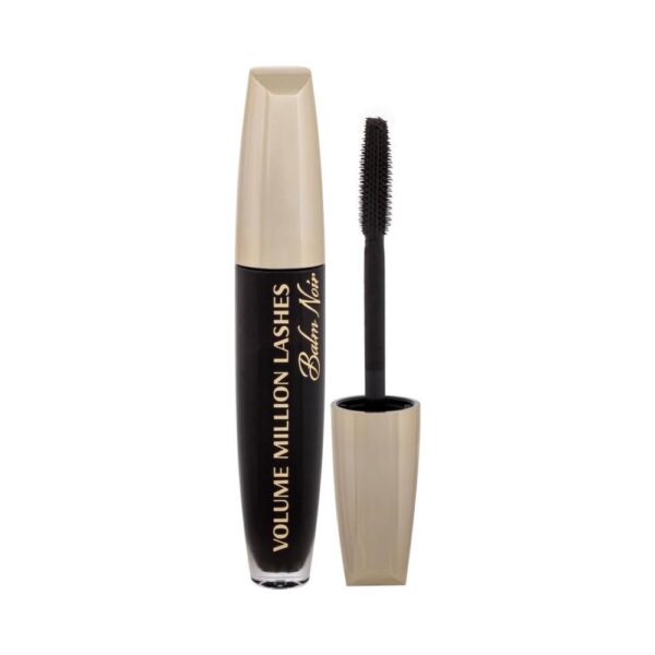 L'Oreal Paris Volume Million Lashes Balm Noir Mascara, Black, 99% natural, Hypoallergenic, Volume & Care