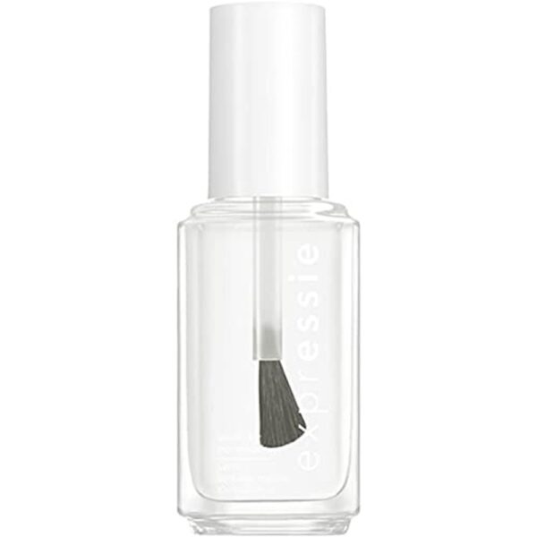 Essie Expressie Quick Drying Nail Polish No. 390 Always Transparent Clear Vegan Formula 10 ml