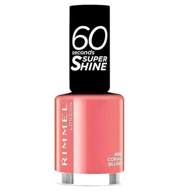 Rimmel Flip Flop Nail Polish Coral Blush 406