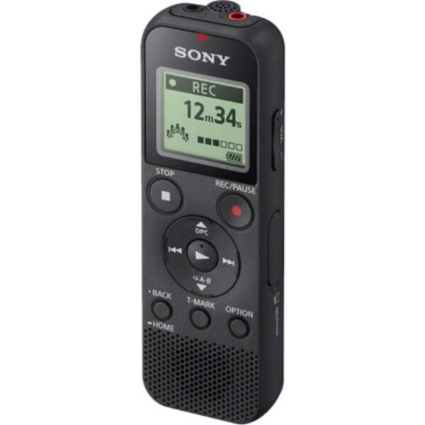 Sony ICD-PX370 Mono Digital Voice Recorder with Built-In USB, 4 GB Memory, SD Memory Slot, 55 Hours Recording