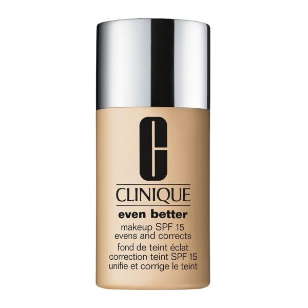 Clinique Even better Makeup SPF15 Evens and Corrects Skin-Toning Foundation CN 62 Porcelain Beige (MF), 30 ml