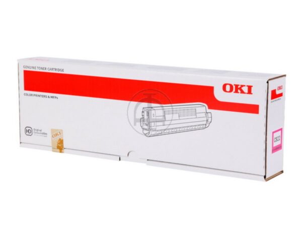 Oki Toner Magenta C822 Pages 7.300, 44844614 (Pages 7.300)