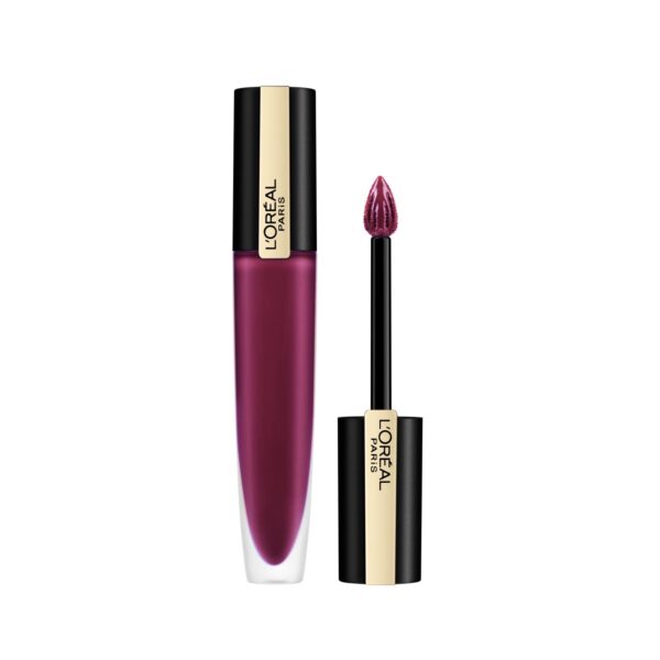 L'Oreal Paris Rouge Signature Metallic Liquid Lipstick 204 Voodoo