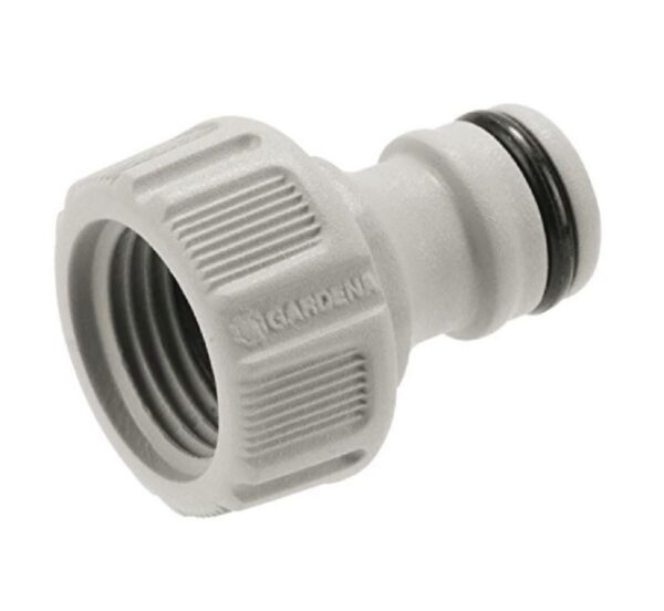 GARDENA tap connector 21 mm (1/2 "): Connection for faucets with thread, waterproof connection, easy handling (18200-20)