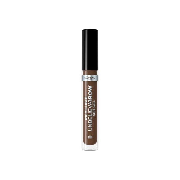 L'Oreal Paris UnbelievaBrow Long-Lasting Eyebrow Gel, Smudge-Proof, Transfer-Proof, Waterproof, 6.32 AUBURN And 104 Chatain