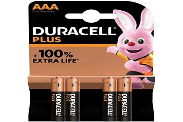 Duracell 9510570 | Plus Power Alkaline Batteries | AAA 4pk