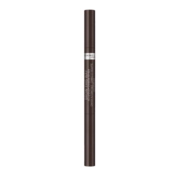 Rimmel Brow this Way Fill & Sculpt Eyebrow Definer, 03- Dark Brown