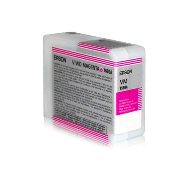 Epson T580A Print Magenta Ink Cartridge