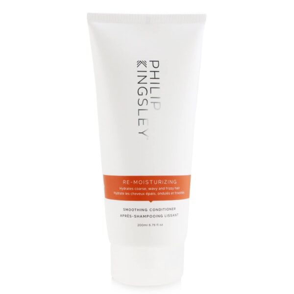 Philip Kingsley | Re-Moisturizing Conditioner | Hydrating and Nourishing for Curly, Wavy, Coarse, Frizzy Dry Hair | Hydrates, Tames, and Smooths | 200ml