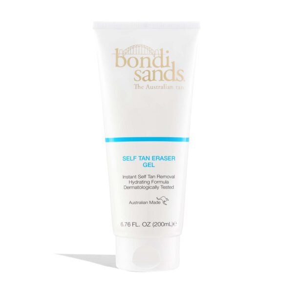 Bondi Sands Self Tan Eraser Gel | Gentle Instant Tanning Removal in 5 Minutes, Ultra-Nourishing Hydrating Formula, Dermatologically Tested, Vegan + Cruelty Free | 200 mL/6.76 Oz