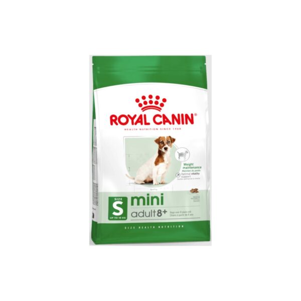 Royal Canin Mini Adult +8 Dog Food, 0.8 kg