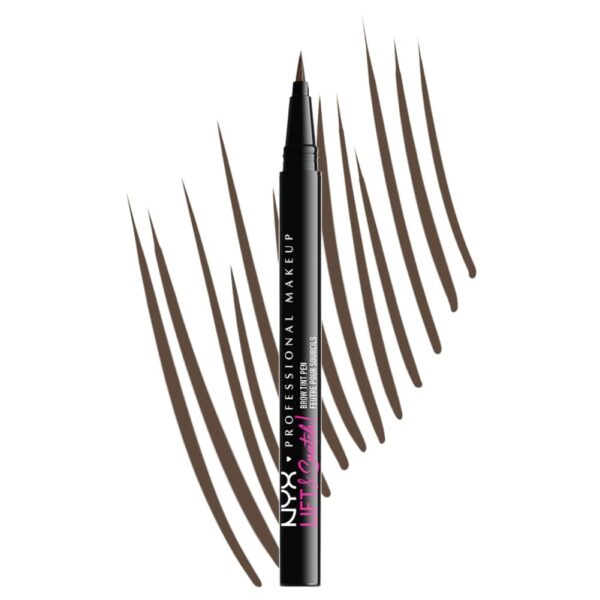 NYX Professional Makeup Lift And Snatch Brow Tint Pen, Smudge-proof, Transfer-proof, Ash Brown