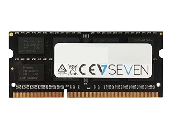 V7 V7128008GBS-LV V7 8GB DDR3 PC3-12800 - 1600mhz 1.35V SO DIMM Notebook Memory Module - V7128008GBS-LV