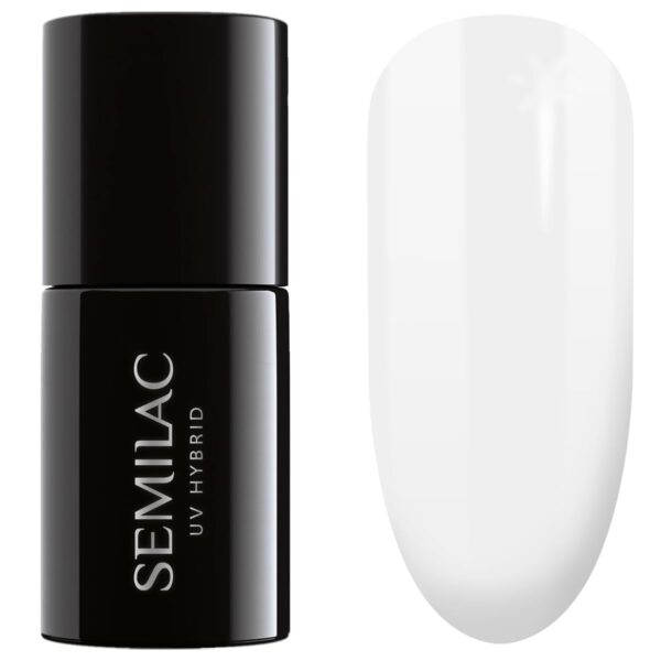 SEMILAC 389 Cocount Ice Cream Nail UV Gel Polish | Long Lasting and Easy to Apply | Soak off UV/Led | Perfect for Home and Professional Manicure and Pedicure 7 ml