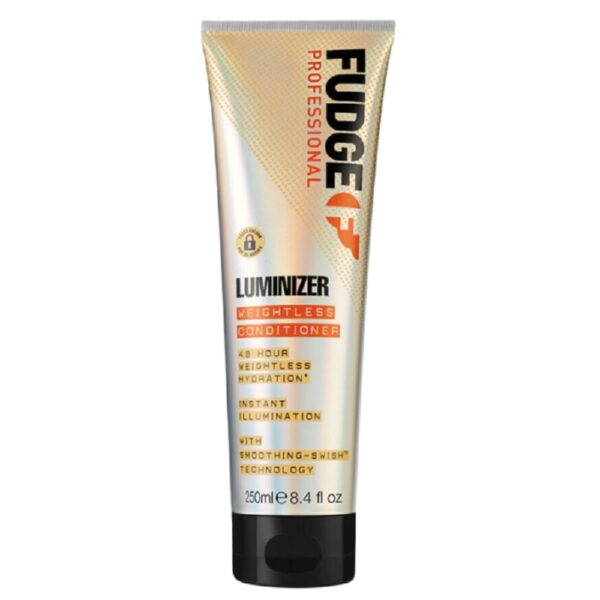 Fudge Professional Luminizer Conditioner, 85 Percent Stronger Hair, for Frizzy Hair, Illuminating and Smoothing, 250 ml