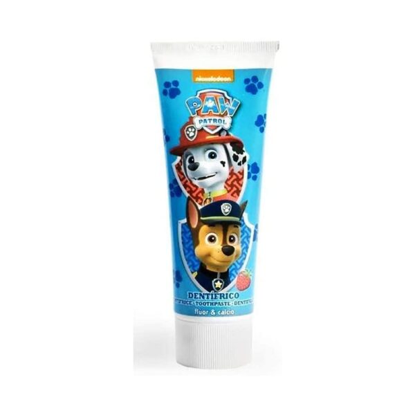 Paw Patrol Strawberry Flavored Dental Magic Toothpaste for Kids, Enriched with Fluoride & Calcium for Gum and Cavity Protection by Lorenay, 75ml