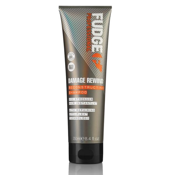 Fudge Professional Damage Rewind Reconstructing Shampoo, Hair Repair, 90 Percent Stronger Hair, Bond Repair Technology, 250 ml