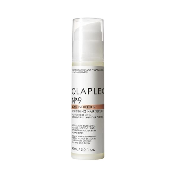 Olaplex No. 9 Bond Protector Hair Serum, Leave-In Styling Hair Treatment, To Style, Strenght & Repair, For All Hair Types, 90ml